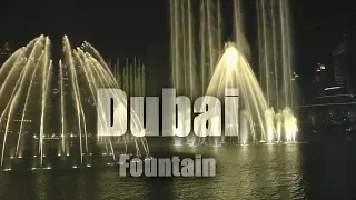 Dubai Fountain show: Celine Dion & Andrea Bocelli - Prayer  ( HD 1080/60P )