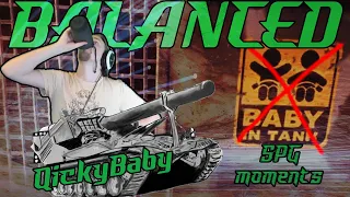 QuickyBaby 🚀 Plays on SPG | Recommends the best artillery for missions ♿️ |  Best moments #5