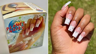 Let's review the PLANET NAILS ACRYLIC STARTER KIT 🇿🇦✨🤍 |  Highly requested | Necta Nails reviews
