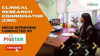 Mock Interview Of Clinical Research Coordinator | Clinical Research Interview | 2023 #interview