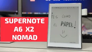 Review COMPLETA Supernote A6X2 Nomad - Análisis EN PROFUNDIDAD y COMPARATIVA A5 X