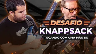 DESAFIO DO STEVE VAI: TOCANDO GUITARRA COM UMA MÃO SÓ