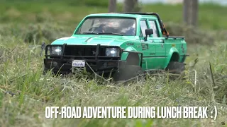 RC4WD TRAIL FINDER 2 LWB #14 | Toyota HILUX  Off-road Adventure During Lunch Break