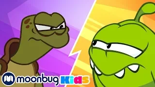 Om Nom Stories - T-u-r-t-l-e! | Cut The Rope | Funny Cartoons for Kids & Babies | Moonbug Kids TV