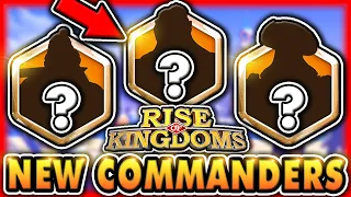 Rise of Kingdoms: 3 NEW Legendary Commanders - Gajah Mada & Fernandez de Cordoba?