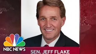 Citing Due Process, Senator Jeff Flake Announces He Will Vote For Brett Kavanaugh | NBC News