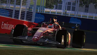 Melbourne 2022 Hotlap, Assetto Corsa, Ferrari F1-75, 1:16.795 WR (+ Setup)