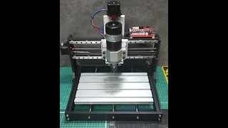 CNC 3018 Upgrade Spindle Motor 500w 12000RPM Test