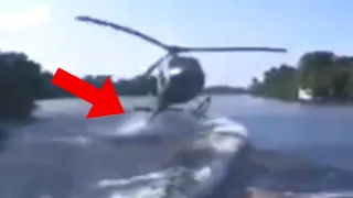 Helicopter HITS Tail Rotor In Water - Daily dose of aviation