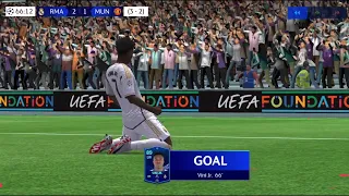 Playing the champion league with real madrid in FC 24 (mode: legendary)