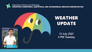 Public Weather Forecast Issued at 4:00 PM July 13, 2021