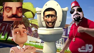 Hello Neighbor - New Secret Neighbor Skibidi Toilet Aaron Skibidi Dop Boy Sonic History Gameplay