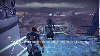 Idle Dialogue | Xûr: "It Is Very Possible That the Nine Intend to Help Humanity" | Destiny