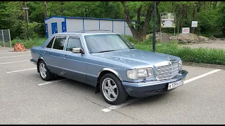 Обзор лучший в России Мерседес 420 SEL w126  Дипломат