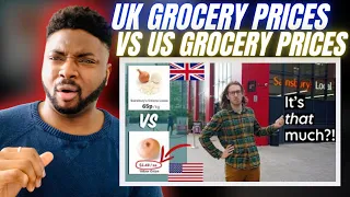 🇬🇧BRIT Reacts To GROCERY PRICES - UK VS THE USA! *I’m genuinely shocked