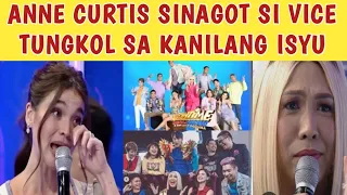 ANNE CURTIS SINAGOT SI VICE TUNGKOL SA KANILANG ISYU