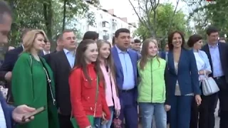 День Європи. Міністерський «десант» на Космонавтів 2017-05-20