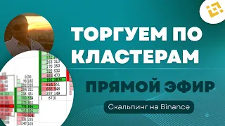 Тонкости кластерного анализа. Скальпинг с Денисом | CScalp | Binance Futures |