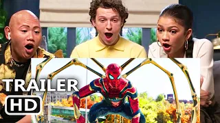 SPIDER-MAN NO WAY HOME "Full Cast Reaction" Trailer