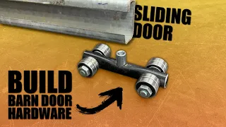 How To Build a Barn Door Hardware Easily - DIY