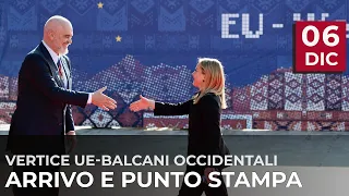 Il Presidente Meloni al Vertice dei leader UE-Balcani occidentali