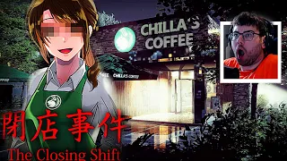 A Japanese Coffee Shop Horror Game!? - The Closing Shift 閉店事件 FULL GAME