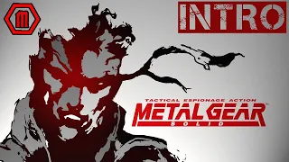 METAL GEAR SOLID - 1998: ABERTURA | INTRO REMASTERIZADA | OPENING | Remake 2018 [4K] [UHD]