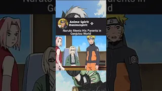 When Naruto Meets Minato And Kushina In Genjutsu World #narutouzumaki #sakura #minato #roadtoninja