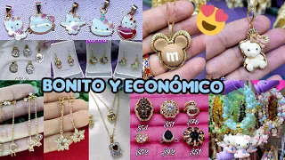 Tienda más GRANDE Y BARATA en joyería de ORO LAMINADO PARA VENDER 🤩Modelos Kawaii, Hello Kitty...🤩