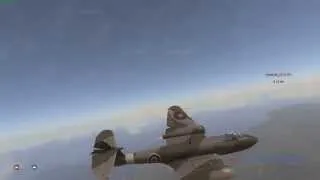 Meteor F.Mk.3 dancing with a  P-80A