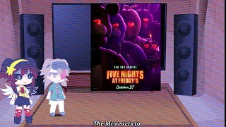 The missing children react to the fnaf movie trailer