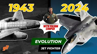 👑 RULER of THE SKY! EVOLUTION of FIGHTERS JET (Military Aviation History) 1943-2024