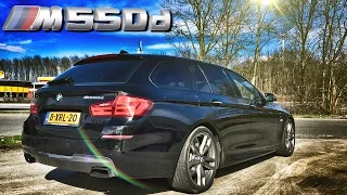 BMW M550d 431 HP EQ Performance Review by AutoTopNL (English Subtitles)