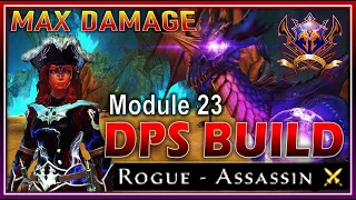 Mod 23 Versatile Rogue *DPS* Build (maxing damage) AoE+ST w/ Dragon Hunt Variant Too! - Neverwinter