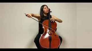 Cello excerpt - Debussy La Mer, Rehearsal No. 9 to six measures after