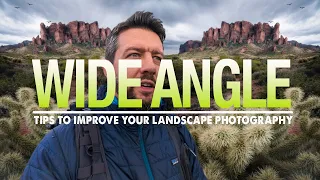 Create Powerful WIDE ANGLE Landscape Photos with these Easy ON LOCATION Tips