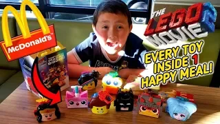 SECRET Way To Get Every LEGO MOVIE 2 TOY At MCDONALDS In 1 HAPPY MEAL Box!! IT WORKED!!