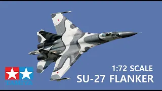 Tamiya 1/72 Su-27 Sea-Flanker with Arctic Blizzard Camouflage (by Trevor)