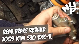 KTM 530 - Rear Brake Master Cylinder Rebuild