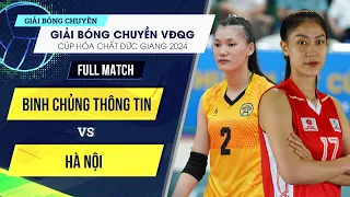 Full Match | BINH CHỦNG THÔNG TIN TTBP vs HÀ NỘI | Tấn công sắc lẹm, chống đỡ trong vô vọng