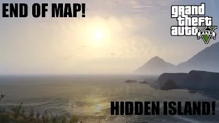 NEW Secret Hidden Island Found on GTA 5! What Happens When You Reach The END Of The Map??