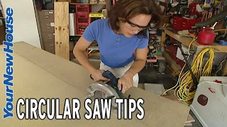 How to Use a Circular Saw - Change Blades, Prevent Binding and more