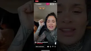 kehlani goes live with adeya | instagram live 3.10.22