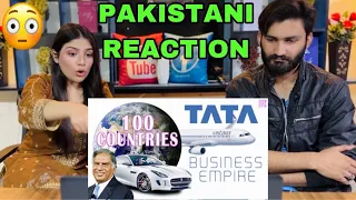 Pakistani Reaction On TATA’S BUSINESS EMPIRE (100 COUNTRIES) | SIR RATAN TATA EMPIRE ❤️