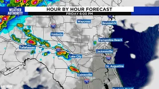 Rain and the potential for some severe weather is on the way for today into the weekend.mov