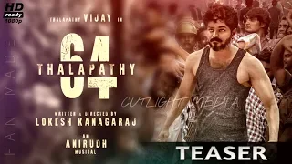 Thalapathy 64 - Trailer / Teaser /  Thalapathy Vijay / Vijay sethupathi / Vijay 64 / FM Teaser