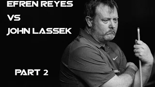 Pt 2 / The Efren Challenge! John Lassek vs Efren Reyes