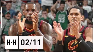 Jordan Clarkson Official Cavaliers Debut, Full Highlights vs Celtics (2018.02.11) - LeBron Approves!