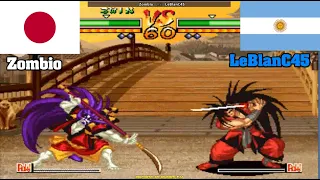 Samurai Shodown 5 ➤ Zombio (Japan) vs LeBlanC45 (Argentina) samsho5