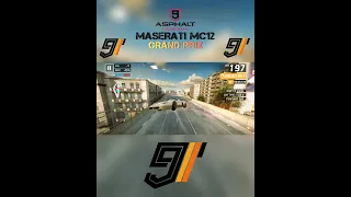 Asphalt 9 - Maserati MC12 Grand Prix Round 1 | First Attempt ● 1 🌟 Manual